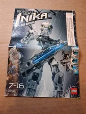 Lego Bionicle Inika Toa Matoro Instruction Manual No Bricks Wear 8732