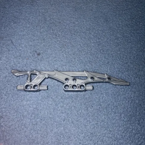 LEGO Pearl Light Gray Bionicle Weapon Aqua Axe Blade 57527 301 Toa Hewkii Mahri