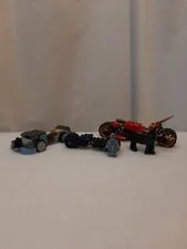 Lego Mixed Lot Assorted Random LEGOS Bricks Building Toys Partial Built Cars Etc