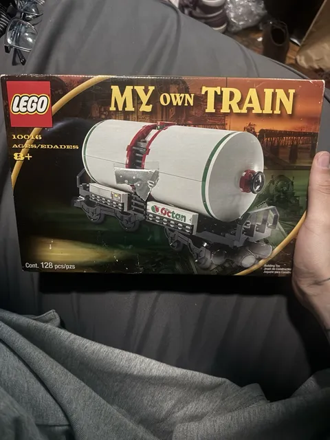 LEGO My Own Train 10016 Trains Building Set 128 pcs Vintage Ages 8+ *SEALED*