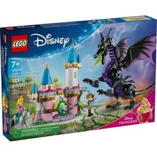 LEGO® Disney Maleficent’s Dragon Form & Aurora's Castle Set 43240 New Sealed