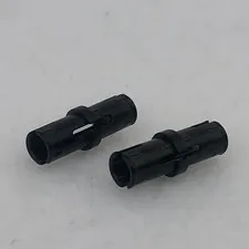 LEGO 2780 Black Technic, Pin with Friction Ridges (x2)