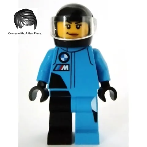 LEGO Speed Champions BMW M4 GT3 Driver Minifigure sc110 Helmet New