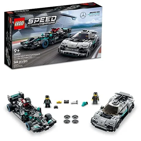 LEGO Speed Champions Mercedes-AMG F1 W12 E, Performance & Project One 76909