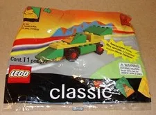 1995 LEGO CLASSIC #4 CHICKEN RACE CAR FROM McDONALD’S.  NEW IN PACKAGE.