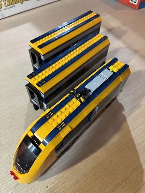 LEGO City 60197 passenger train no minifigs no instructions no motor loose