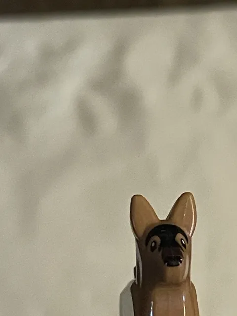 LEGO 92586pb01 Animal Medium Nougat Alsatian German Shepard