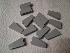 A Lego Lot 13 Light Bluish Gray Inverted Slope 2 x 1 x 3 2449 21351 70912