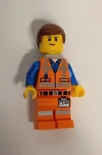 LEGO Emmet The LEGO Movie Minifigure w/Double-Sided Head