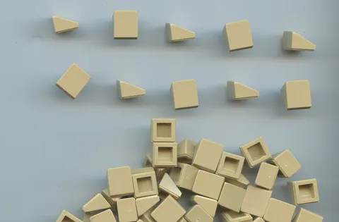 LEGO x 35 Tan Slope 30 1 x 1 x 2/3 NEW bulk lot