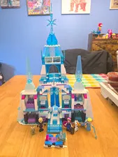 LEGO Disney Frozen Elsa's Ice Palace 43244 Complete Set 630pcs No Box