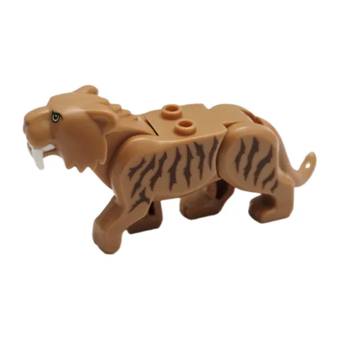Lego City Arctic Cat Saber-Toothed Tiger Animal Minifigure 60193 60196 Large Cat