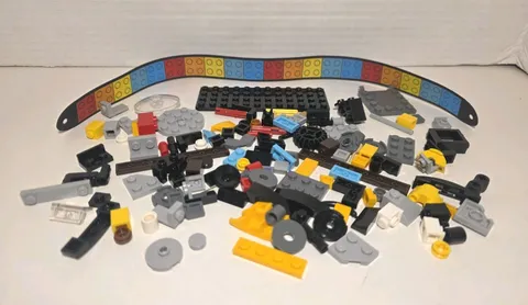 Legos Small Used Lot Of Bricks, Small Plates, Parts & Pieces, No Figurines