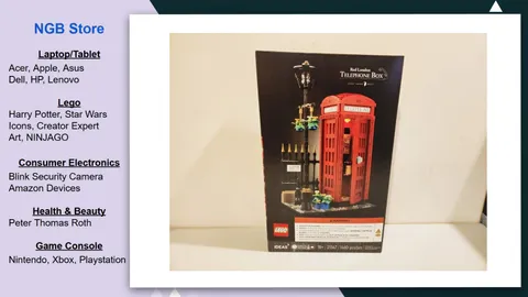 LEGO Ideas Red London Telephone Box  21347, New, Sealed, US, in hand, fast ship