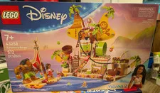 LEGO® Disney 43258 Moana 2 Kakamora Barge NEW SEALED