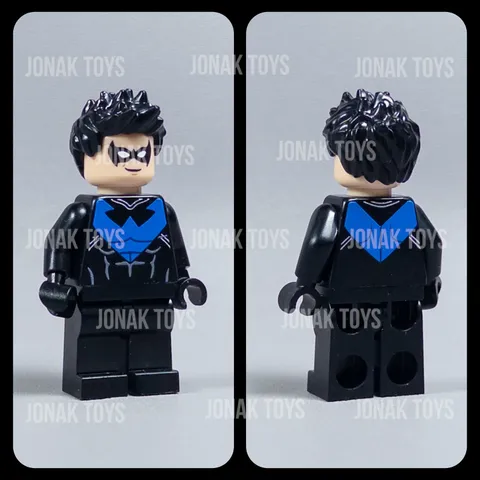 LEGO Batman II Nightwing Custom Figure 2016 (sh0294, 30606)