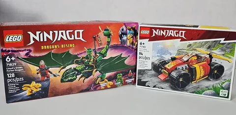 LEGO NINJAGO: Lloyd's Green Forest Dragon (71829) Lego Set  71780 Lego Lot Of 2