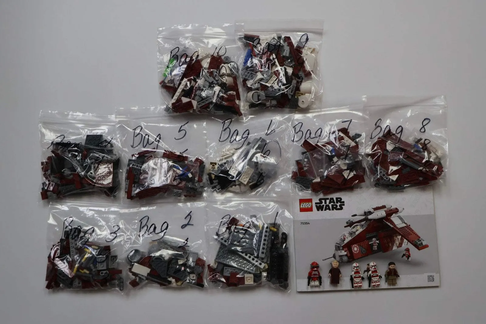 LEGO® Star Wars™ 75354 Coruscant Guard Gunship™ 100% Complete W/Instructions