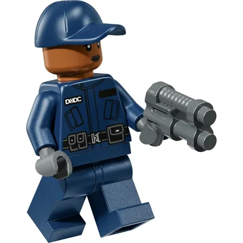 Lego Marvel Spider-Man Prison DODC Guard Minifigure Brand New Day from set 76349