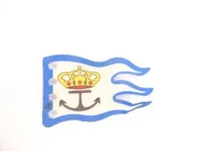Crown and Anchor Cloth Flag part 71309 in sets 6280 6291