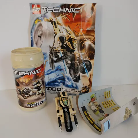 Lego Technic Robo Riders Dust 8513 Complete W/ Canister & Instructions 