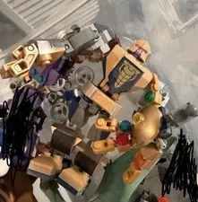 LEGO 76141 Marvel Thanos Mech W/ Thanos Minifig + Infinity Gauntlet Stones