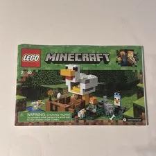 LEGO Minecraft: The Chicken Coop (21140) INSTRUCTIONS ONLY