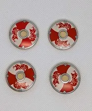 Lego Viking Shield Lot of 4 Technic Radar Dish Part Ship Army Battle Red Serpent