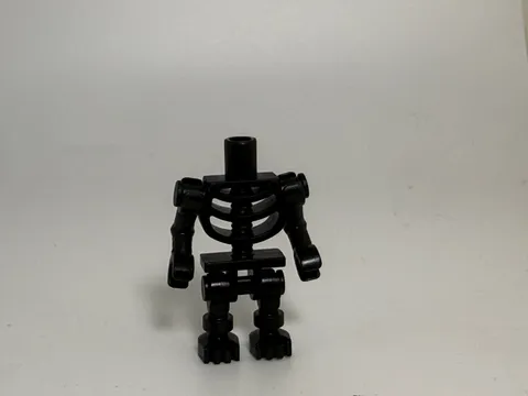 Lego- Black Skeleton w/short legs