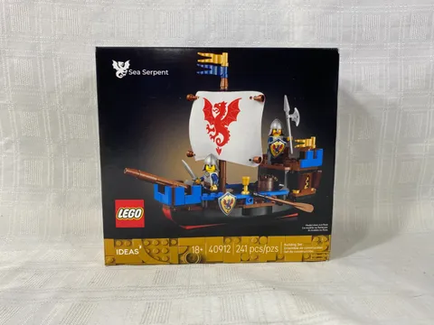 Lego Ideas Sea Serpent Set 40912 GWP New Factory Sealed Free Keychain