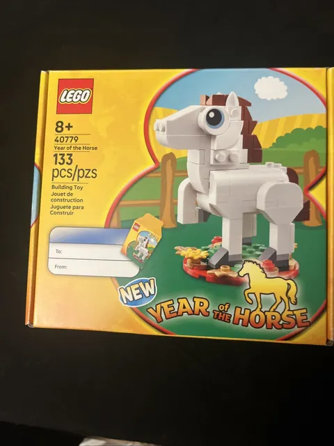 LEGO Seasonal Year of the Horse 40779 133 pcs Item 6530311 New Limited Edition