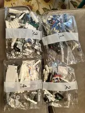 Legos Assort. Sealed Bags Lot of 4 New Sealed Packs 1-4 Bags #135149
