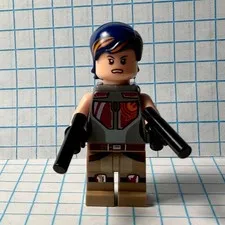 LEGO SABINE WREN MINIFIG💥 Star Wars Rebels Ahsoka Mandalorian Minifigure SW0616