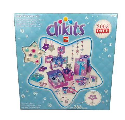 LEGO Clikits 10135 Holiday Decoration Kit NEW RARE Girls NEW!!!