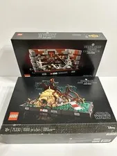 LEGO Star Wars: Dagobah Jedi Training  75330 & Death Star Trash Compactor 75339