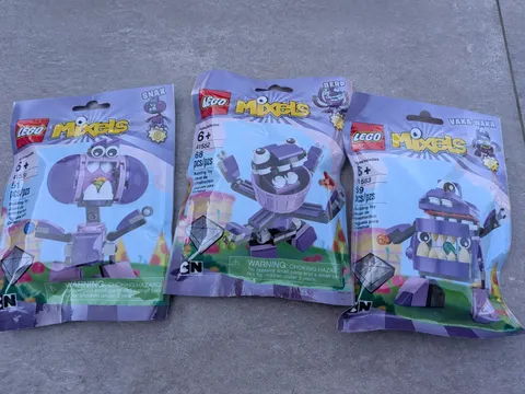 Lego Mixels series 6 Purple Set 41551,41552,41553