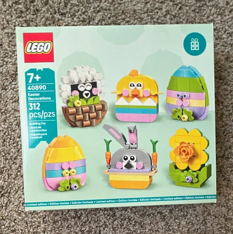 LEGO 40890 Easter Decorations Limited Edition Bunny & Chicken 312 pcs 7+