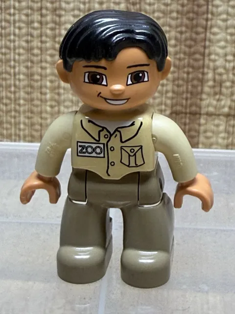 LEGO Duplo Figure Zoo LEGO Ville 4968 Male Boy Zookeeper