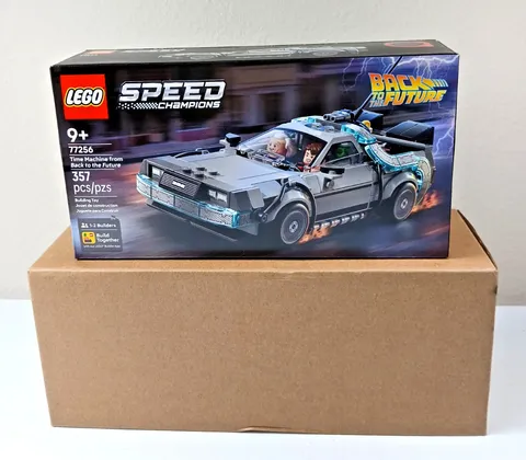 LEGO Speed Champions Back To The Future Time Machine 77256 NEW Sealed