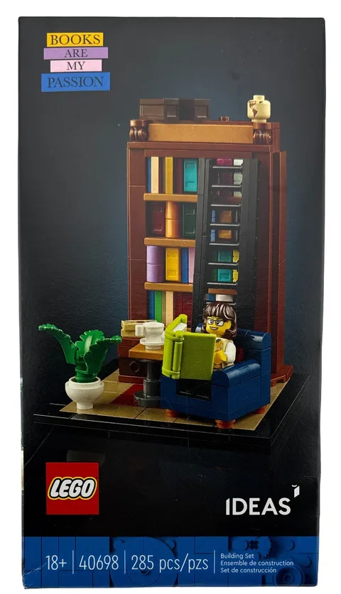 LEGO 40698 Books Are My Passion Ideas Book Library Set NEW SEALED Retired