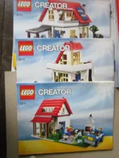 Lego Building Instructions Creator 5771, 3 Instructions, 3 Instructions