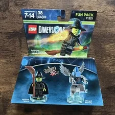 LEGO Dimensions Fun Pack 71221 Wizard of Oz Wicked Witch & Winged Monkey NIB