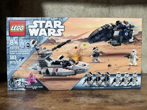 LEGO Star Wars Imperial Dropship vs. Rebel Scout Speeder (40755) — New Sealed