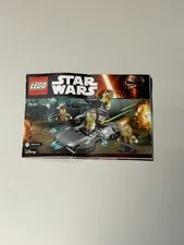 Lego Star Wars 75131 Resistance Trooper Battle Pack Instruction Manual Only