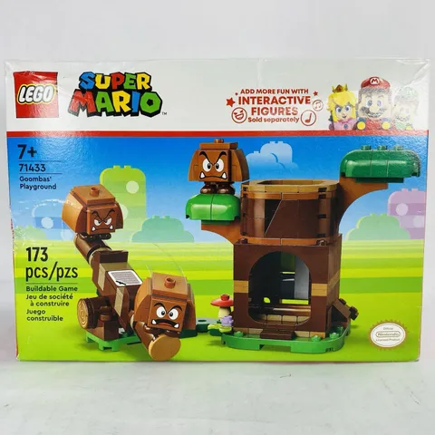 New! LEGO Super Mario Goombas' Playground Expansion Set 71433 Bad Guys