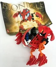 LEGO Bionicle: Bohrok - Tahnok 8563 With Krana and Instructions