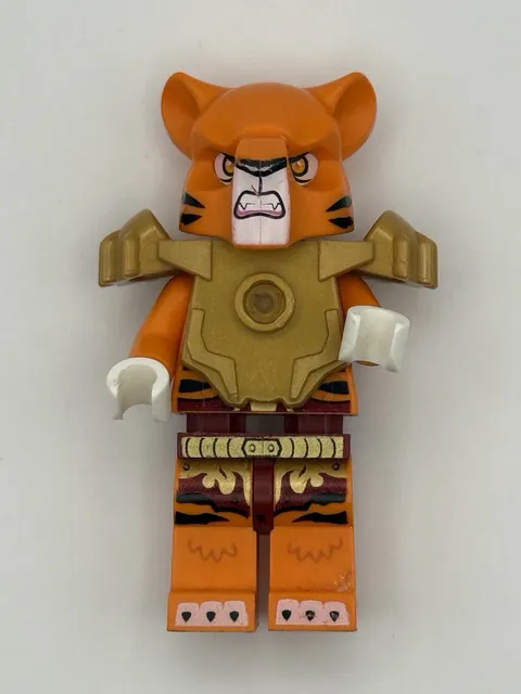 LEGO® Minifigure LEGENDS OF CHIMA loc073 Tormak Orange Outfit