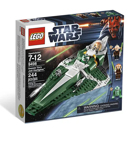 NEW LEGO 9498 Star Wars Jedi Starfighter Saesee Tiin 244pcs