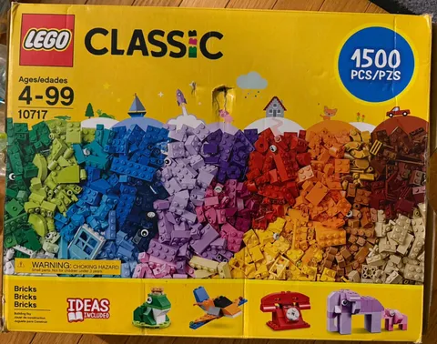 LEGO CLASSIC: Bricks Bricks Bricks (10717) With Box and Instructions