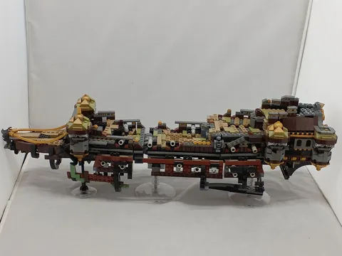 LEGO Pirates of the Caribbean Pirate Ship Assembled Building Blocks Used Japan